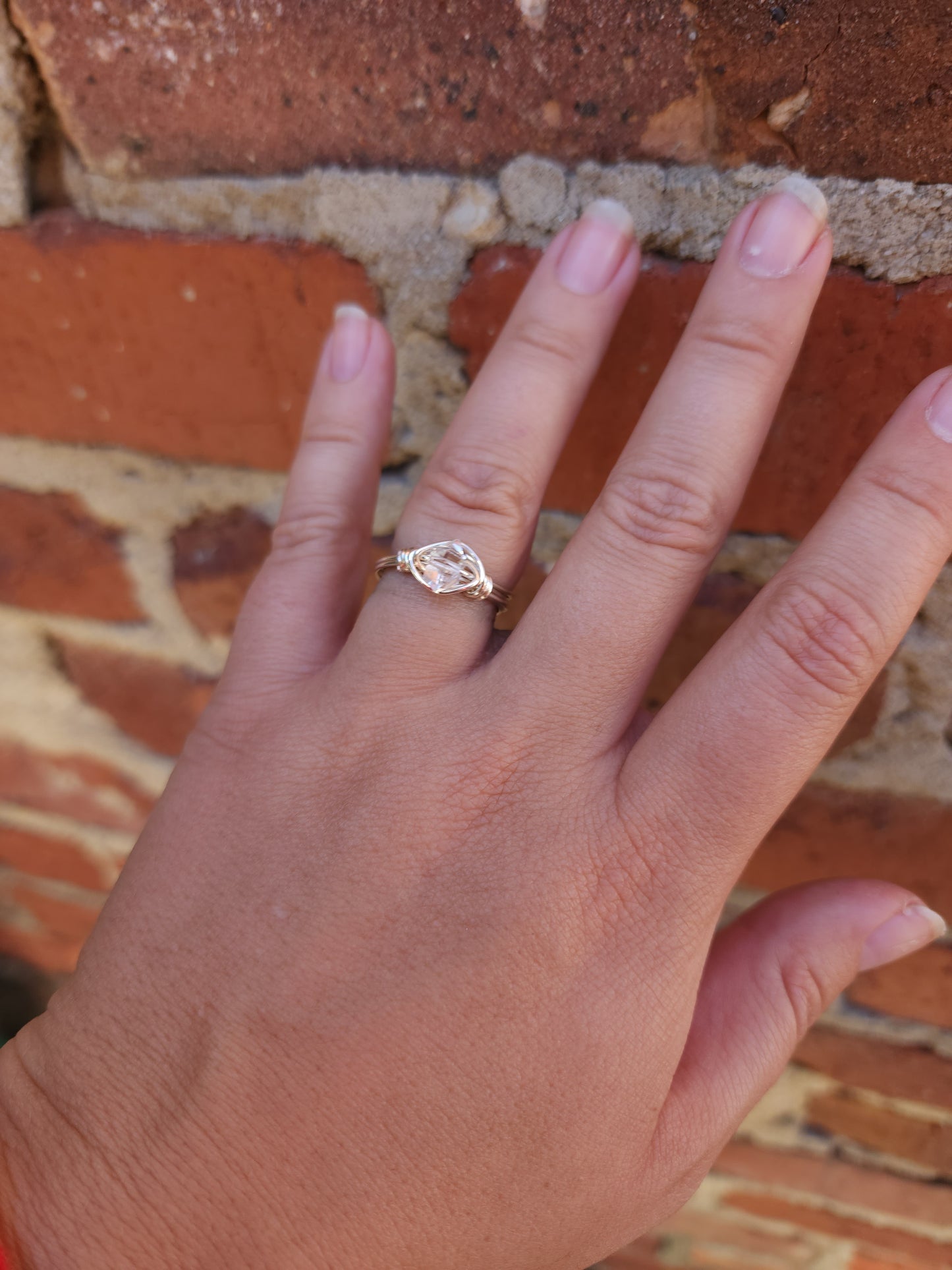 Herkimer Diamond Ring